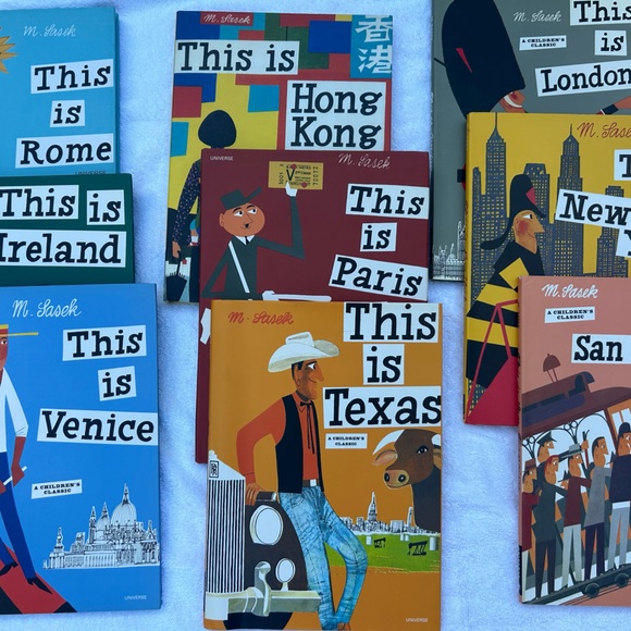 Full set of M Sasek Children Books perfect condition - Picture 3 of 5